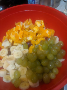 Simple 3 Bean & Fruit Salad
